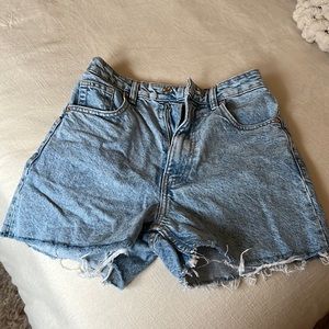 Super high waisted long shorts
